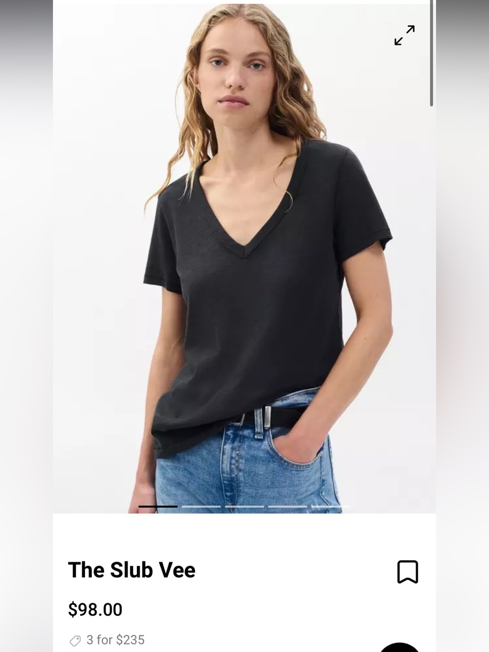 rag & bone the Slub Vee